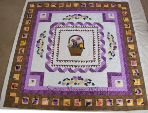 Pansy quilt 008 a